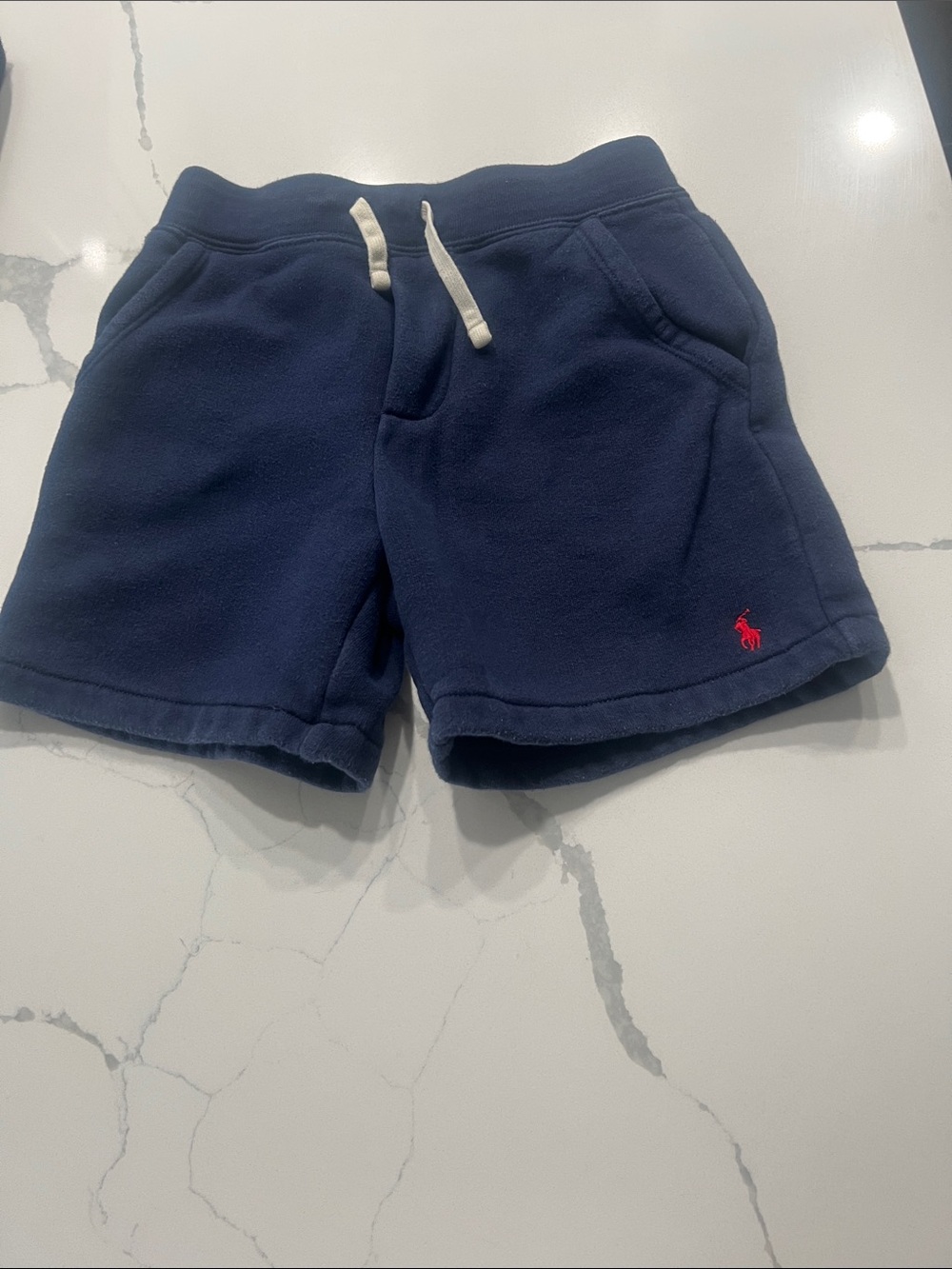 Ralph Lauren Kids Shorts Trio in Black, Navy & Light Gray - Picture 5 of 10